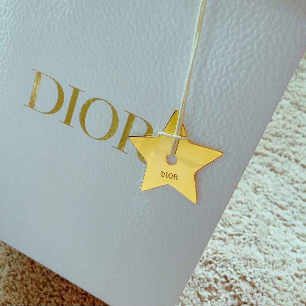 Dior Paper back with dior charm
